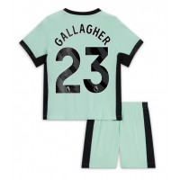 Chelsea Conor Gallagher #23 Replika babykläder Tredjeställ Barn 2023-24 Kortärmad (+ korta byxor)